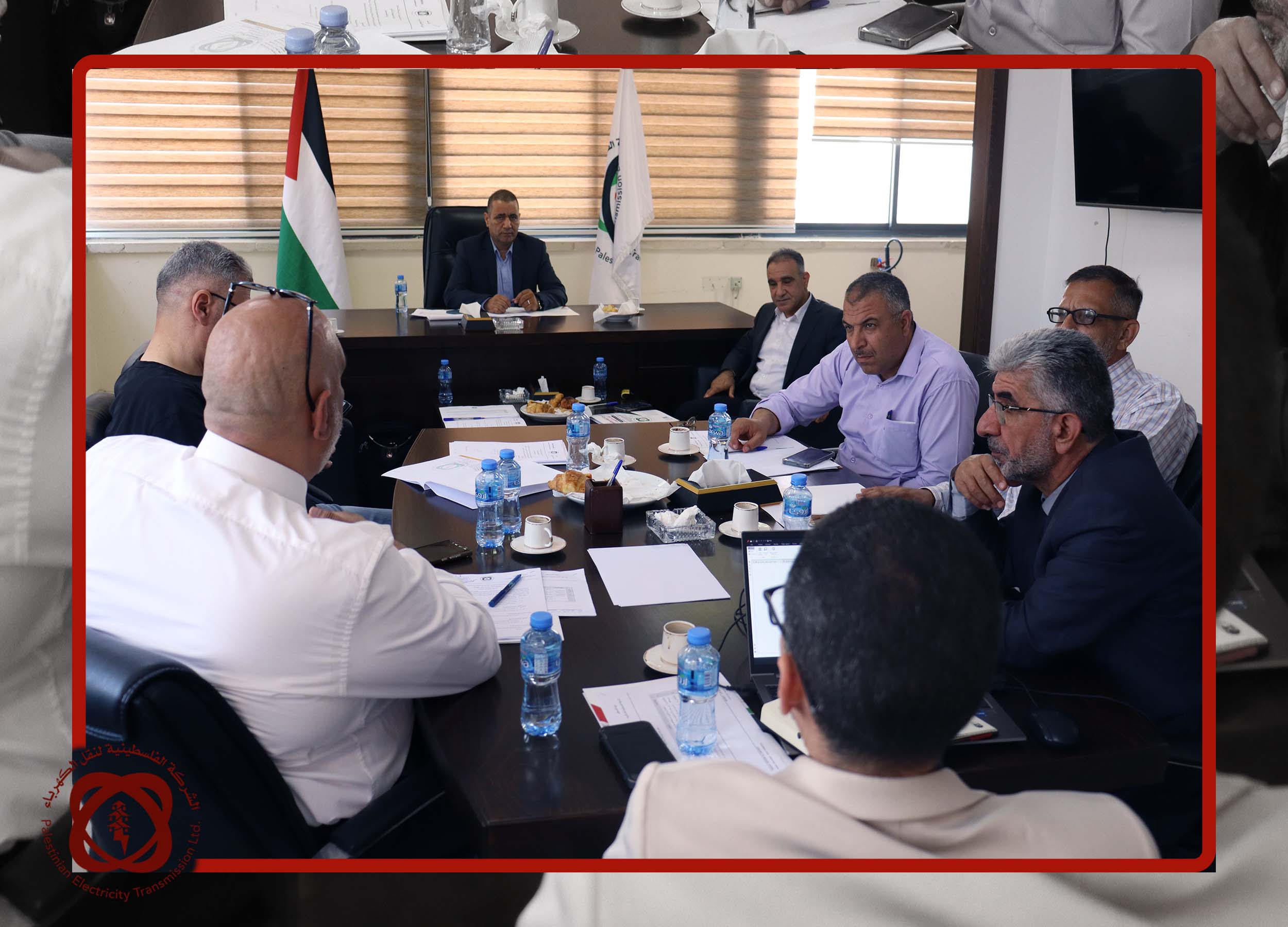الشركة الفلسطينية لنقل الكهرباء تعقد اجتماع مجلس إدارتها السابع لعام 2025